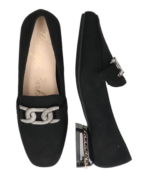 Bridget Birkin / ブリジットバーキン ビジネス・ドレスシューズ | 【BRIDGET BIRKIN】パールヒールビジューバックルローファー | 詳細12