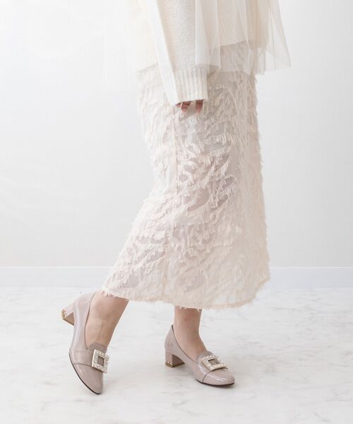 Bridget Birkin / ブリジットバーキン ビジネス・ドレスシューズ | 【BRIDGET BIRKIN】バックルビジューヒールアップローファー | 詳細20