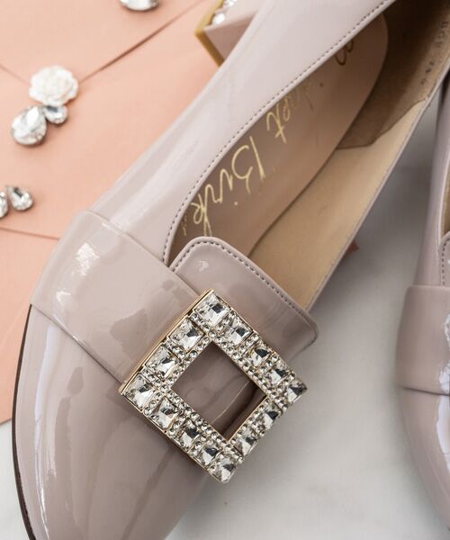 Bridget Birkin / ブリジットバーキン ビジネス・ドレスシューズ | 【BRIDGET BIRKIN】バックルビジューヒールアップローファー | 詳細21