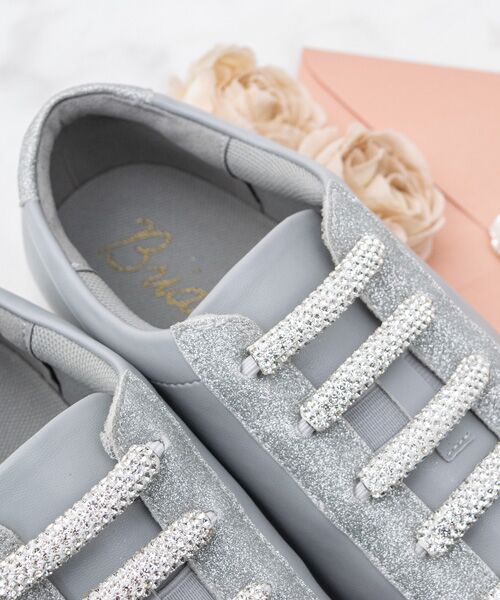 Bridget Birkin / ブリジットバーキン スニーカー | 【BRIDGET BIRKIN】ラメストーンスニーカー | 詳細25