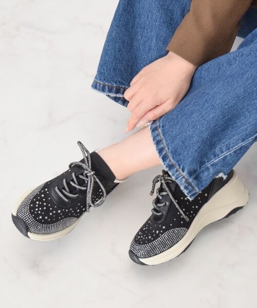 Bridget Birkin / ブリジットバーキン スニーカー | 【BRIDGET BIRKIN】ビジューシューレーススニーカー | 詳細9