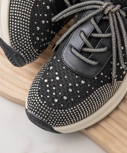Bridget Birkin / ブリジットバーキン スニーカー | 【BRIDGET BIRKIN】ビジューシューレーススニーカー | 詳細10