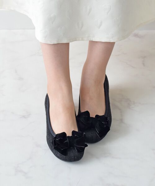 Bridget Birkin / ブリジットバーキン パンプス | 【BRIDGET BIRKIN WALK】リボンウォーキングパンプス | 詳細8