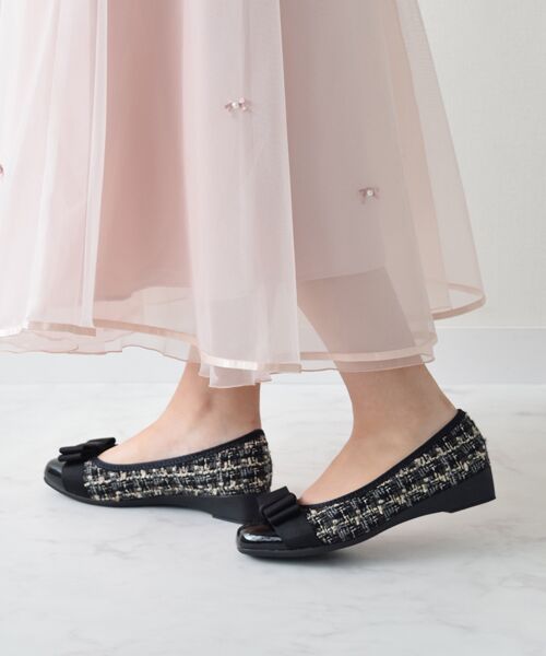 Bridget Birkin / ブリジットバーキン パンプス | 【BRIDGET BIRKIN WALK】リボンウォーキングパンプス | 詳細6