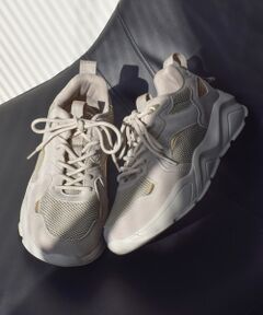 Bridget Birkin / ブリジットバーキン スニーカー | 【VINCULUM】スエードコンビ厚底スニーカー