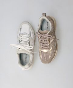 Bridget Birkin / ブリジットバーキン スニーカー | 【VINCULUM】スエードコンビレースアップスニーカー