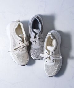 Bridget Birkin / ブリジットバーキン スニーカー | 【BRIDGET BIRKIN】ラメレーススニーカー