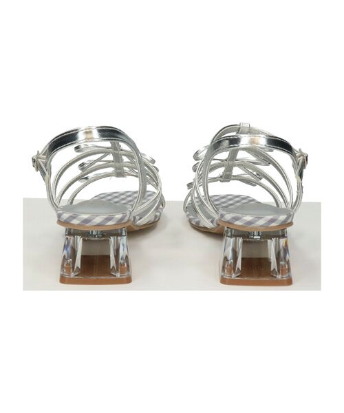 Bridget Birkin / ブリジットバーキン サンダル | 【BRIDGET BIRKIN】ギンガムチェックリボンサンダル | 詳細16