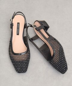 Bridget Birkin / ブリジットバーキン パンプス | 【PARADIS COULEUR】ラインストーンチュールバックバンド