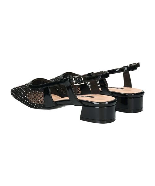 Bridget Birkin / ブリジットバーキン パンプス | 【PARADIS COULEUR】ラインストーンチュールバックバンド | 詳細3