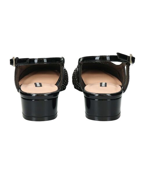 Bridget Birkin / ブリジットバーキン パンプス | 【PARADIS COULEUR】ラインストーンチュールバックバンド | 詳細4