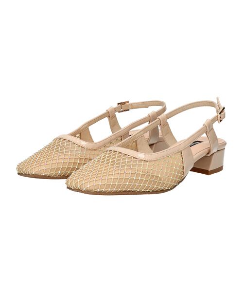 Bridget Birkin / ブリジットバーキン パンプス | 【PARADIS COULEUR】ラインストーンチュールバックバンド | 詳細8