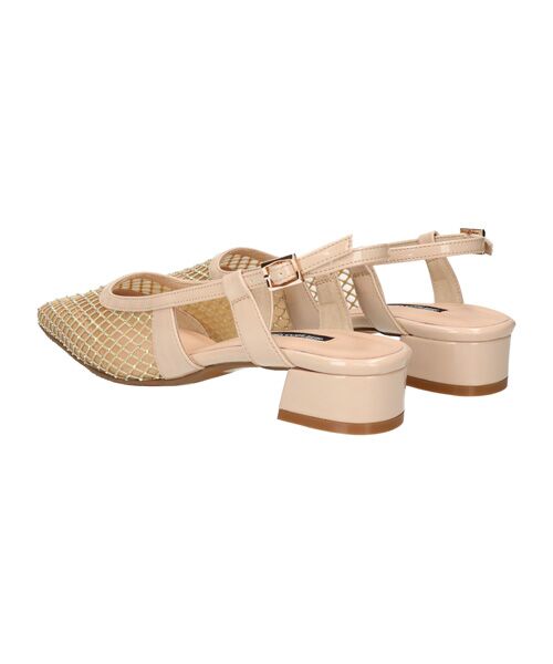 Bridget Birkin / ブリジットバーキン パンプス | 【PARADIS COULEUR】ラインストーンチュールバックバンド | 詳細10