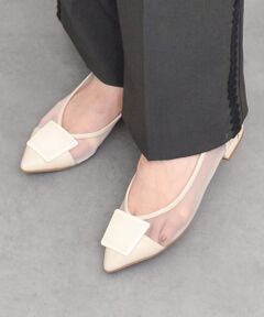 Bridget Birkin / ブリジットバーキン パンプス | 【PARADIS COULEUR】アクリルオーナメントチュールパンプス