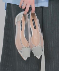 Bridget Birkin / ブリジットバーキン パンプス | 【PARADIS COULEUR】アクリルオーナメントチュールパンプス