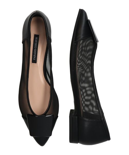 Bridget Birkin / ブリジットバーキン パンプス | 【PARADIS COULEUR】アクリルオーナメントチュールパンプス | 詳細6