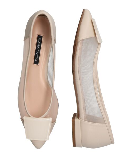 Bridget Birkin / ブリジットバーキン パンプス | 【PARADIS COULEUR】アクリルオーナメントチュールパンプス | 詳細13