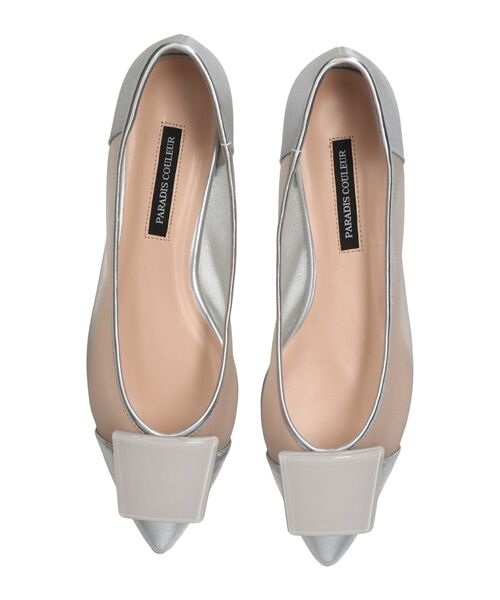 Bridget Birkin / ブリジットバーキン パンプス | 【PARADIS COULEUR】アクリルオーナメントチュールパンプス | 詳細19