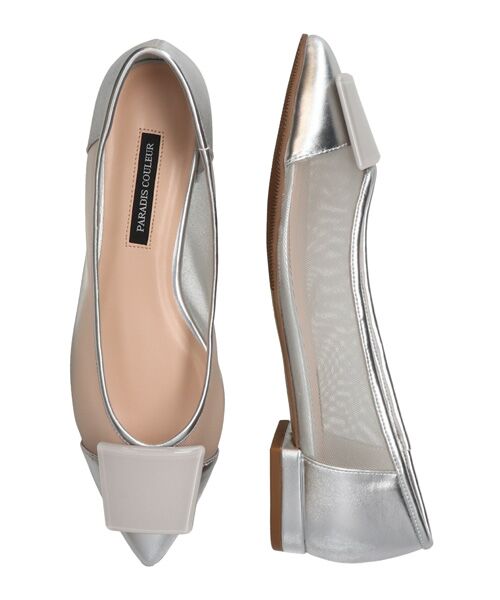 Bridget Birkin / ブリジットバーキン パンプス | 【PARADIS COULEUR】アクリルオーナメントチュールパンプス | 詳細20