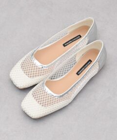 Bridget Birkin / ブリジットバーキン パンプス | 【PARADIS COULEUR】ラインストーンチュールスクエアパンプス