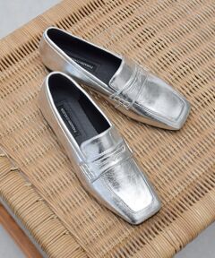 Bridget Birkin / ブリジットバーキン ビジネス・ドレスシューズ | 【PARADIS COULEUR】スクエアトウフラットローファー