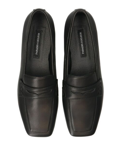 Bridget Birkin / ブリジットバーキン ビジネス・ドレスシューズ | 【PARADIS COULEUR】スクエアトウフラットローファー | 詳細4