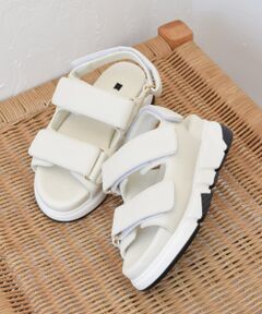 Bridget Birkin / ブリジットバーキン サンダル | 【PARADIS COULEUR】パフィーベルトサンダル