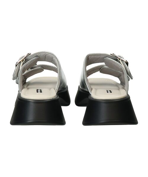 Bridget Birkin / ブリジットバーキン サンダル | 【PARADIS COULEUR】ダブルバックル厚底ミュールサンダル | 詳細18