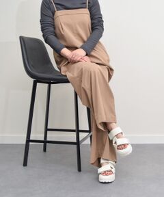 Bridget Birkin / ブリジットバーキン サンダル | 【PARADIS COULEUR】ワイドベルクロ厚底ミュールサンダル