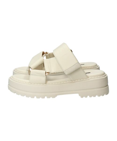 Bridget Birkin / ブリジットバーキン サンダル | 【PARADIS COULEUR】ワイドベルクロ厚底ミュールサンダル | 詳細9