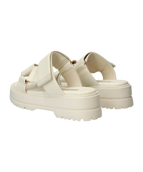 Bridget Birkin / ブリジットバーキン サンダル | 【PARADIS COULEUR】ワイドベルクロ厚底ミュールサンダル | 詳細10