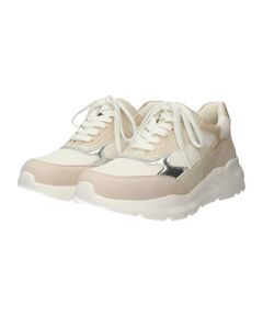 Bridget Birkin / ブリジットバーキン スニーカー | 【PARADIS COULEUR】異素材コンビレースアップスニーカー