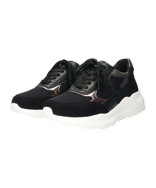 Bridget Birkin / ブリジットバーキン スニーカー | 【PARADIS COULEUR】異素材コンビレースアップスニーカー | 詳細1