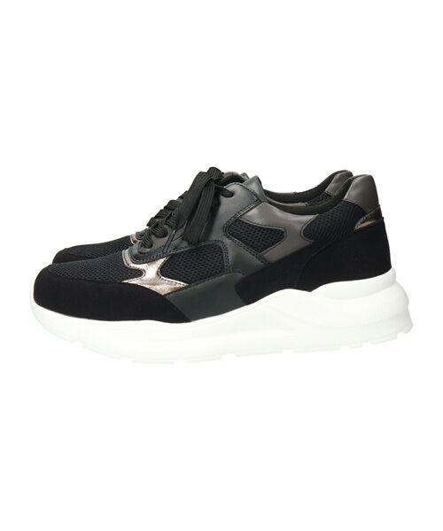 Bridget Birkin / ブリジットバーキン スニーカー | 【PARADIS COULEUR】異素材コンビレースアップスニーカー | 詳細2