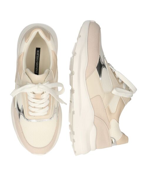 Bridget Birkin / ブリジットバーキン スニーカー | 【PARADIS COULEUR】異素材コンビレースアップスニーカー | 詳細12