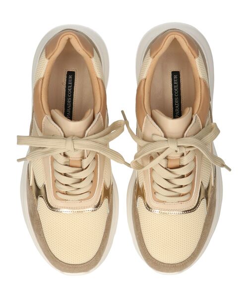 Bridget Birkin / ブリジットバーキン スニーカー | 【PARADIS COULEUR】異素材コンビレースアップスニーカー | 詳細17