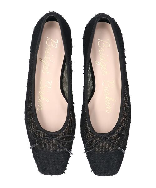 Bridget Birkin / ブリジットバーキン パンプス | 【Bridget Birkin】スクエアトゥチュールバレエシューズ | 詳細5