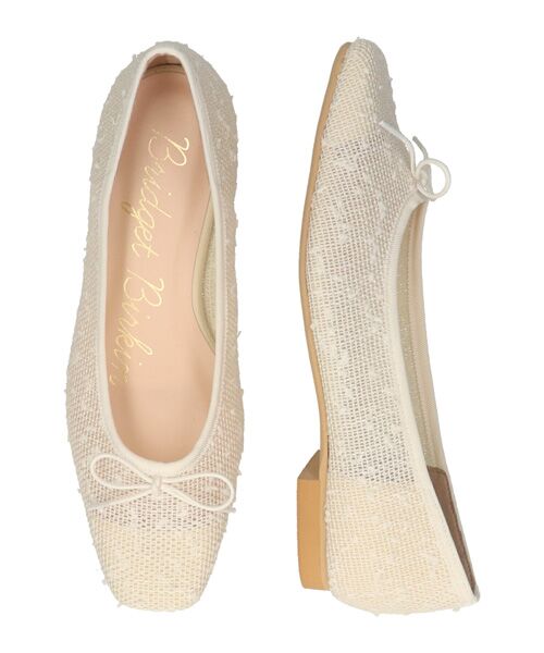 Bridget Birkin / ブリジットバーキン パンプス | 【Bridget Birkin】スクエアトゥチュールバレエシューズ | 詳細13