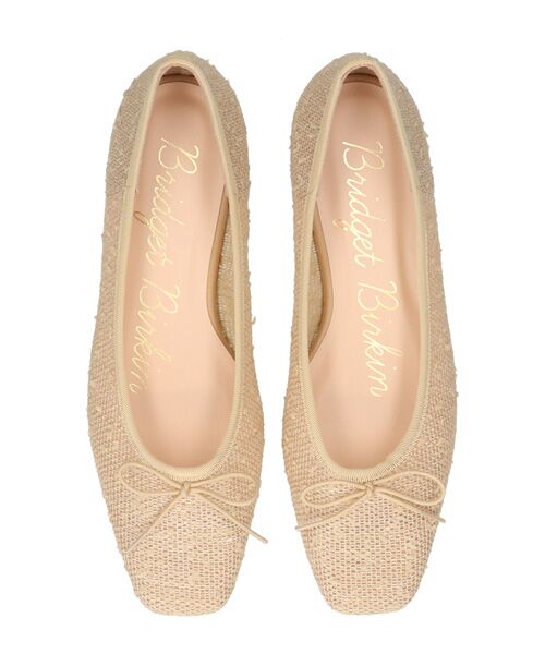 Bridget Birkin / ブリジットバーキン パンプス | 【Bridget Birkin】スクエアトゥチュールバレエシューズ | 詳細19