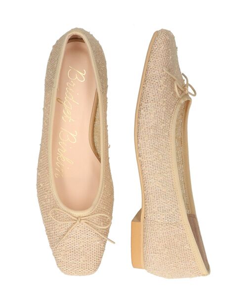 Bridget Birkin / ブリジットバーキン パンプス | 【Bridget Birkin】スクエアトゥチュールバレエシューズ | 詳細20