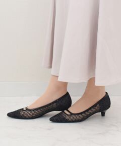 Bridget Birkin / ブリジットバーキン パンプス | 【Bridget Birkin】甲アクセントポインテッドパンプス