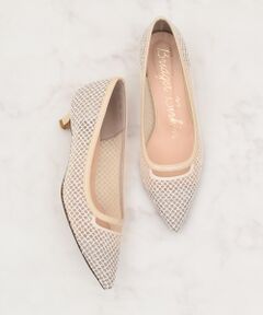 Bridget Birkin / ブリジットバーキン パンプス | 【Bridget Birkin】甲アクセントポインテッドパンプス