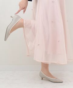 Bridget Birkin / ブリジットバーキン パンプス | 【Bridget Birkin】甲アクセントポインテッドパンプス