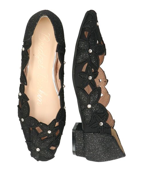 Bridget Birkin / ブリジットバーキン パンプス | 【Bridget Birkin】フラワーカットワークラメパンプス | 詳細6