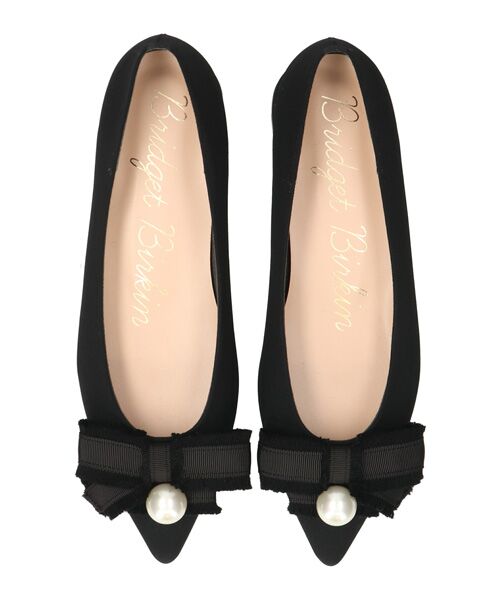 Bridget Birkin / ブリジットバーキン パンプス | 【Bridget Birkin】パールリボンポインテッドパンプス | 詳細5