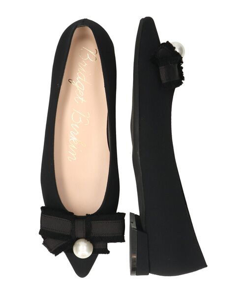 Bridget Birkin / ブリジットバーキン パンプス | 【Bridget Birkin】パールリボンポインテッドパンプス | 詳細6