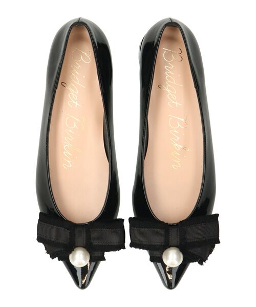 Bridget Birkin / ブリジットバーキン パンプス | 【Bridget Birkin】パールリボンポインテッドパンプス | 詳細12