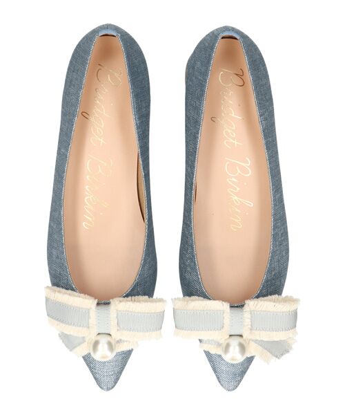 Bridget Birkin / ブリジットバーキン パンプス | 【Bridget Birkin】パールリボンポインテッドパンプス | 詳細19