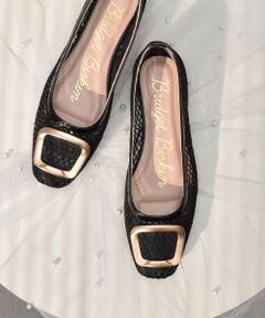 Bridget Birkin / ブリジットバーキン パンプス | 【Bridget Birkin】チュールバックルパンプス