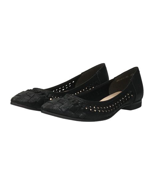 Bridget Birkin / ブリジットバーキン パンプス | 【Bridget Birkin】編み込みフラットシューズ | 詳細1